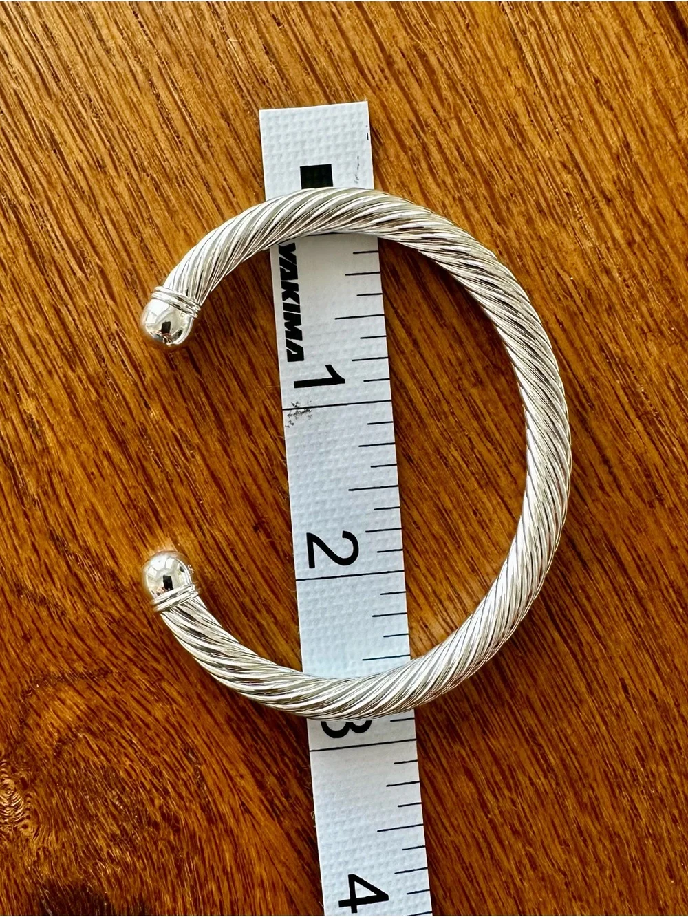 David Yurman Style Cable Classics Sterling Silver Bracelet 925
